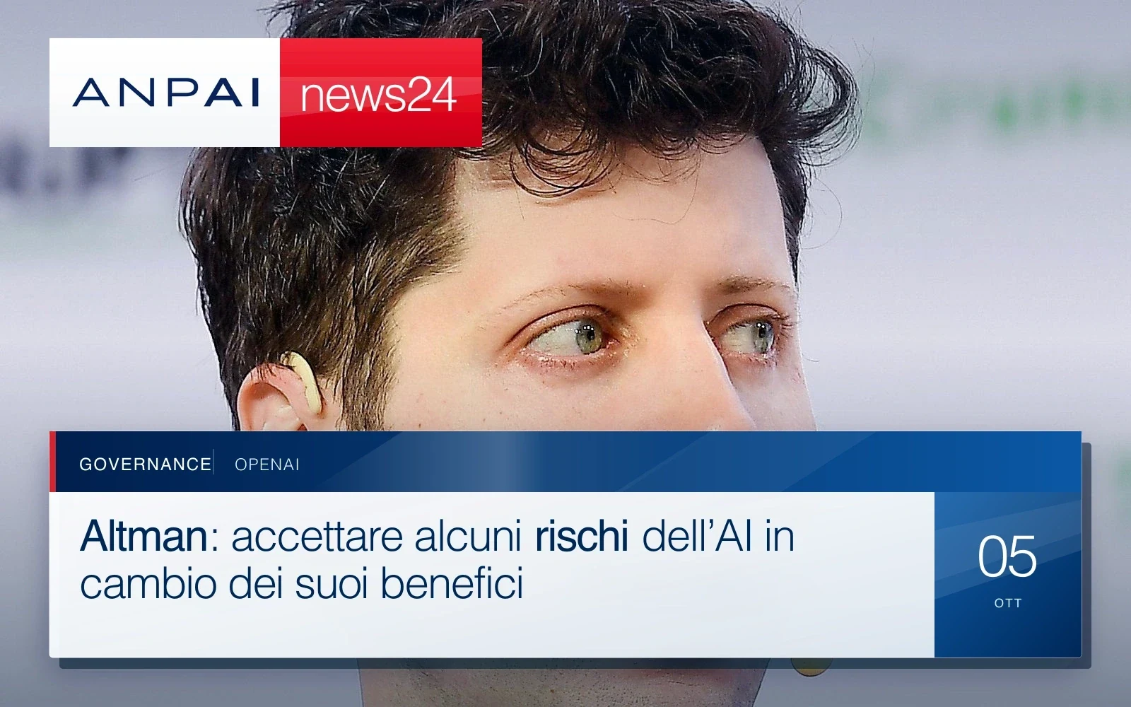 Sam Altman durante TechCrunch Disrupt a San Francisco nell’ottobre 2019